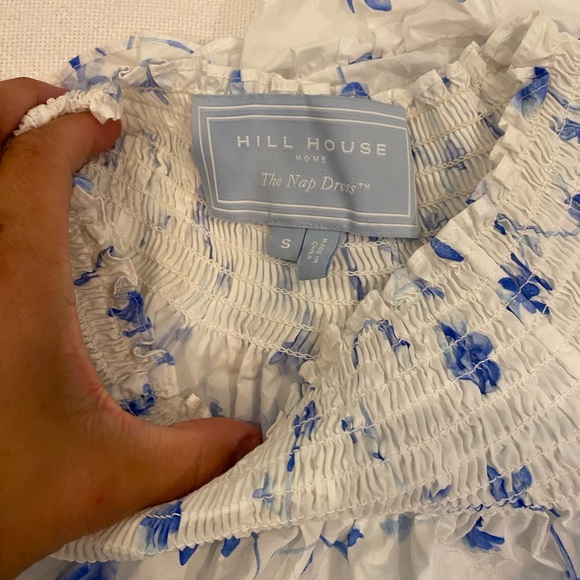 Hill house nap dress in blue botanical - Picture 2 of 5